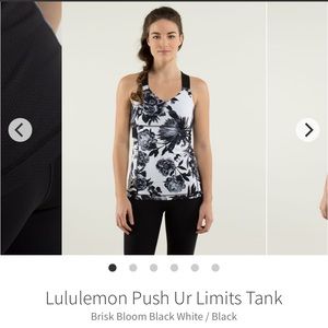 Lululemon Push Ur Limits Tank